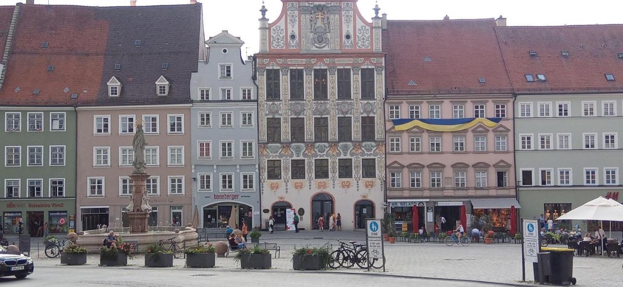 Grosses Zimmer Bad Kueche Wohnzimmer Terasse Garten Zentral Ruhig Landsberg am Lech Exterior foto